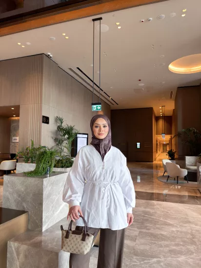 BEYAZ  RUBY GÖMLEK 6150