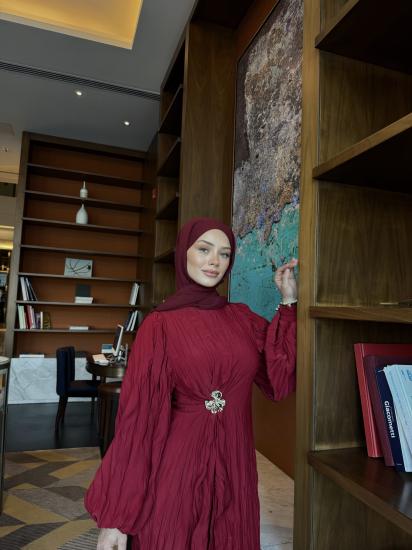 BORDO ANDORA  ELBİSE 1175