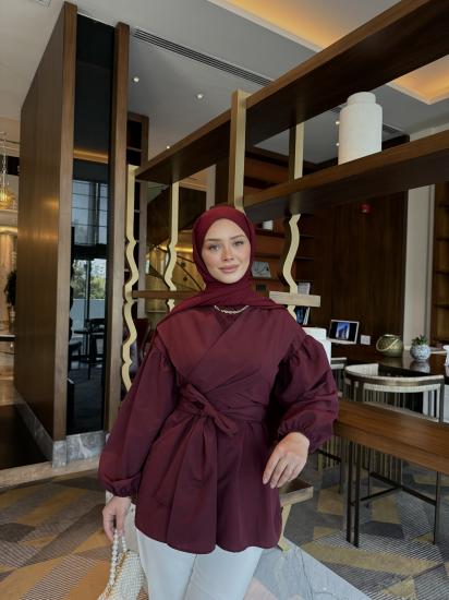 BORDO  LEGENT BAĞLAMALI GÖMLEK 1169