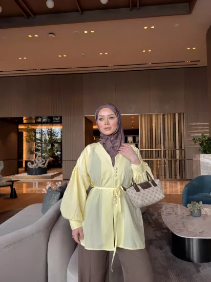 SARI RUBY GÖMLEK 6150