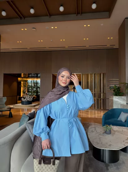 MAVİ  RUBY GÖMLEK 6150