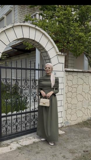 HAKİ TUĞBANIN TERCİHİ VİRAL ELBİSE 6134