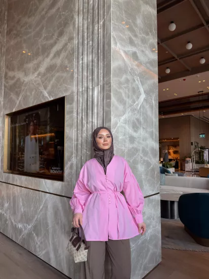 PEMBE  RUBY GÖMLEK 6150