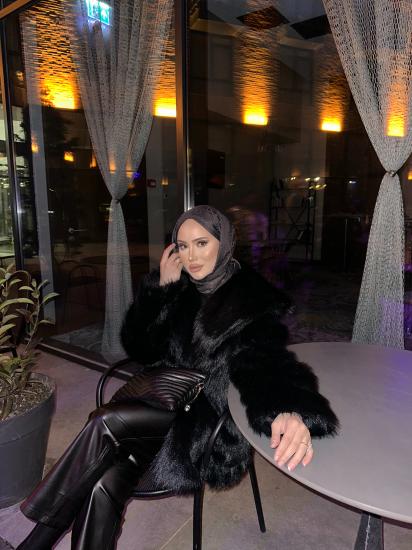 Siyah Astarlı Kürk 1111 