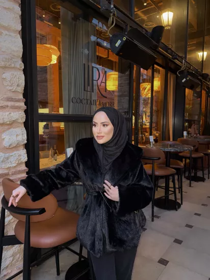 SİYAH YUMOŞ ASTARLI KÜRK 1198 