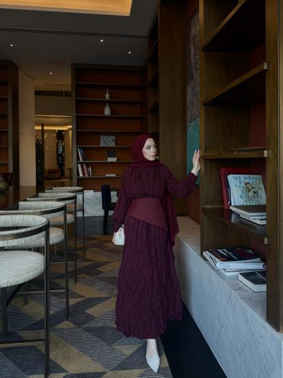 BORDO PRİME  ELBİSE 1173