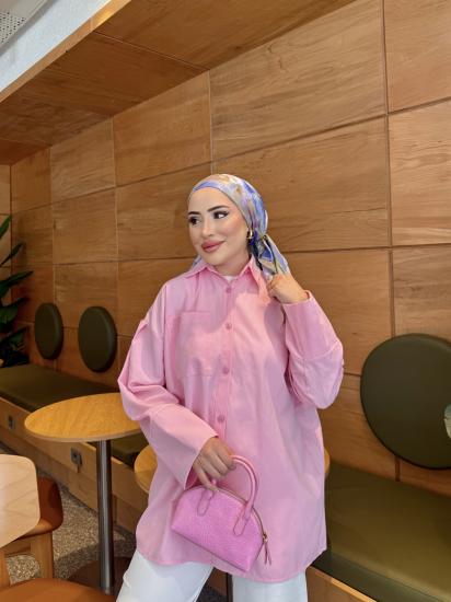 PEMBE BASIC GÖMLEK 1170