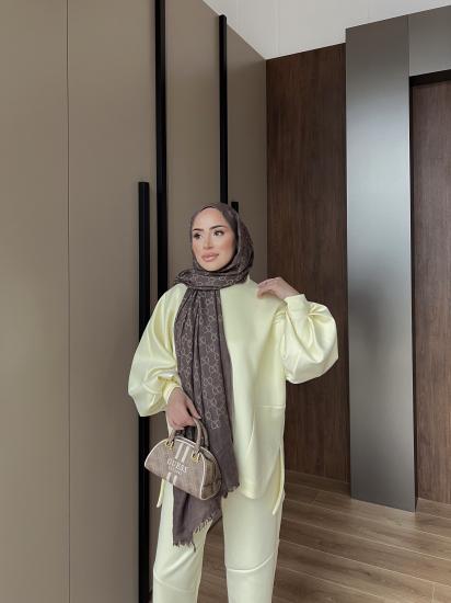 SARI POÇİ ASİMETRİK TAKIM 1107