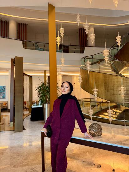 LİLA LİON CEKET TAKIM 1142