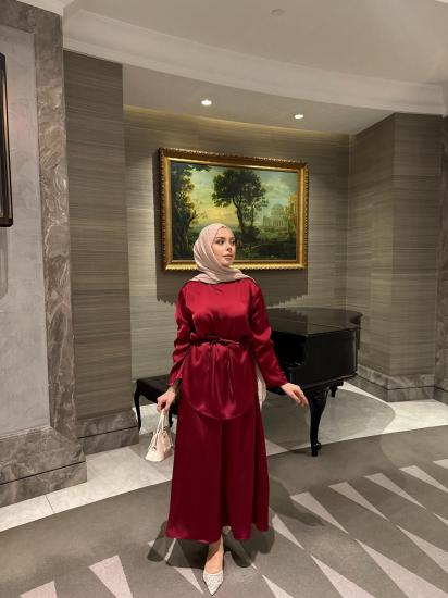 BORDO SATEN ETEK TAKIM 3562