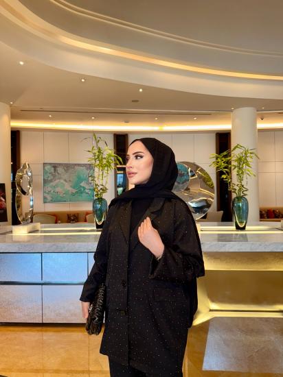 SİYAH LİON CEKET TAKIM 1142