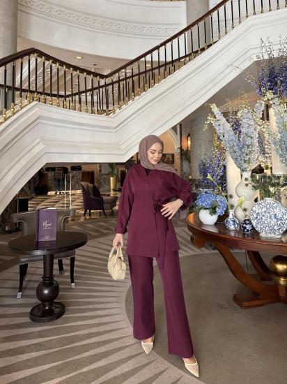 LİLA VENEZİA BAĞLAMALI  CEKET TAKIM 2009