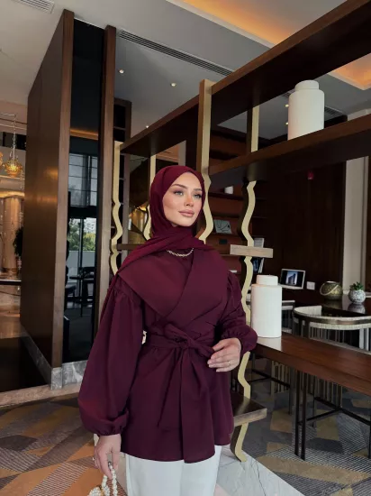 BORDO  LEGENT BAĞLAMALI GÖMLEK 1169