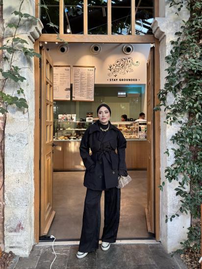 Siyah Premium  Trençkot 190