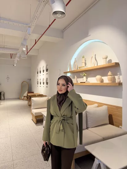 HAKİ MATCHA CEKET 1133