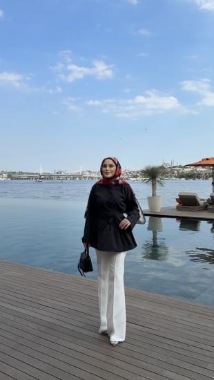 MOCA BAĞLAMALI SİYAH GÖMLEK  1144