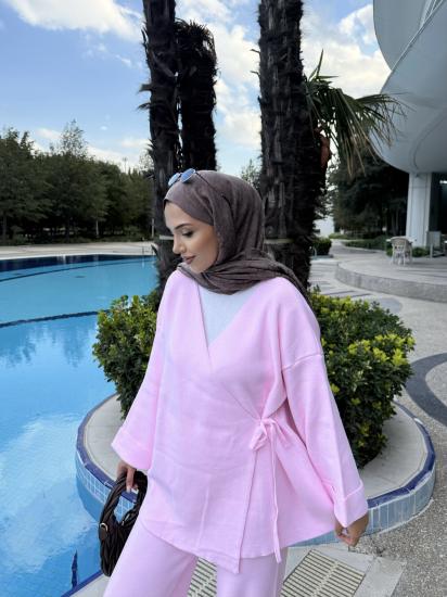 p﻿embe﻿  Yeni Kimona Triko Takım 1050