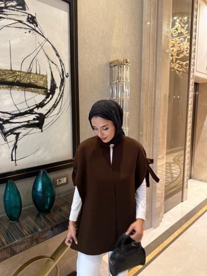 Kahverengi Fiyonk Detay Panço 2504