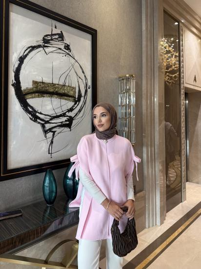 Pembe Fiyonk Detay Panço 2504