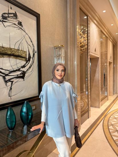 Mavi Fiyonk Detay Panço 2504