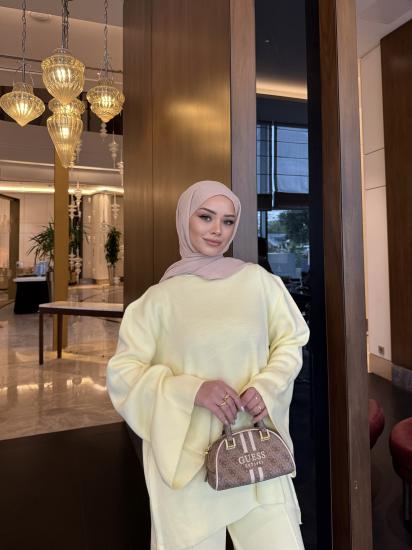 Sarı  Oslo  Triko Takım 2501