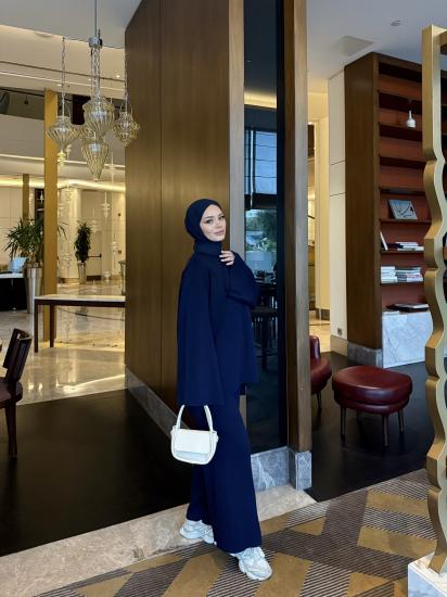 Lacivert  Oslo Triko Takım 2501