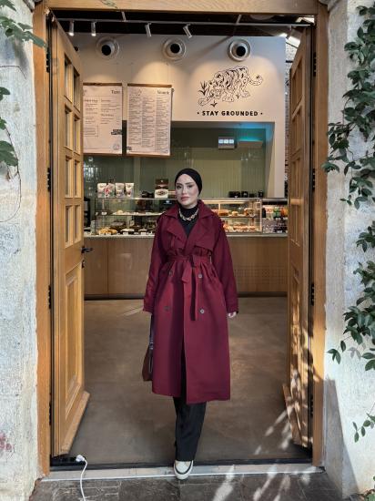 Bordo Enza Trençkot 1182