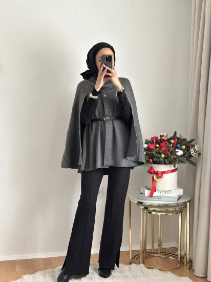 Gri Zara Kaşmir Ceket 6139