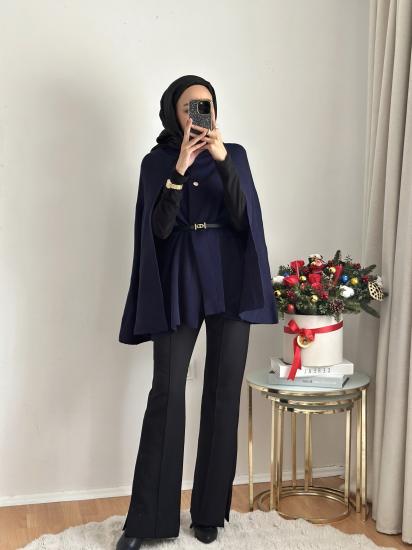 Lacivert Zara Kaşmir Ceket 6139