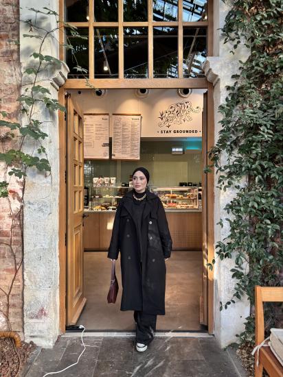 Siyah Enza Trençkot 1182