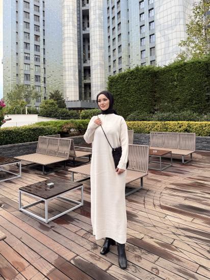 Mavi Blow Triko Elbise