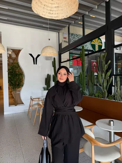 SİYAH SAYE MODAL TAKIM 0510