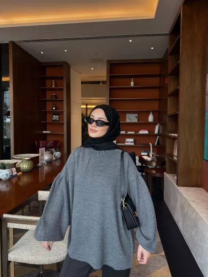 ANTRASİT   ELSE TRİKO  Kazak  2512