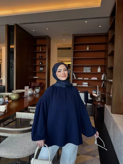 LACİVERT ELSE TRİKO  KAZAK 2512