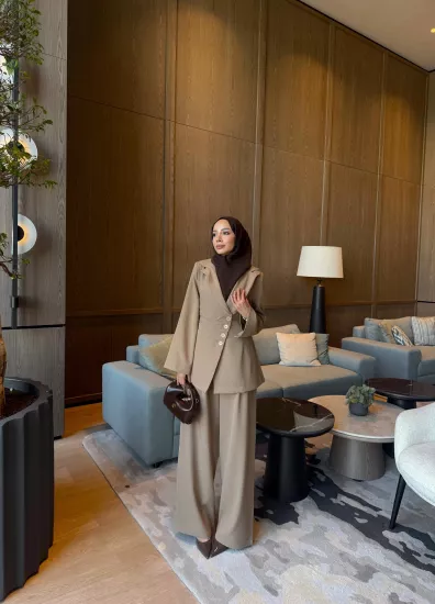 CAMEL  PALOZZO PANTOLON 0221