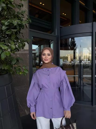 LİLA  ELİZA GÖMLEK 6103