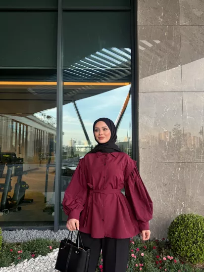 BORDO ELİZA GÖMLEK 6103