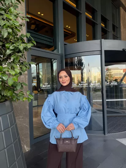 MAVİ  ELİZA GÖMLEK 6103