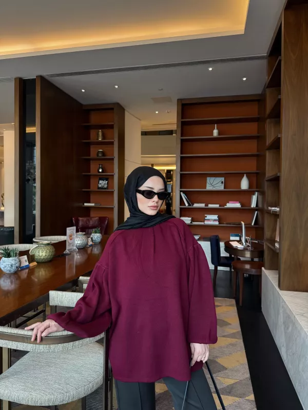 BORDO ELSE TRİKO  Kazak 2512